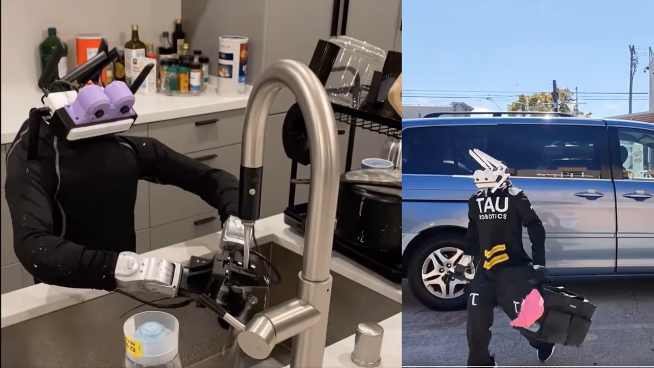 AI Robot Can Clean Your Home and Kitchen Utensils AI Robot Can Clean Your Home and Kitchen Utensils