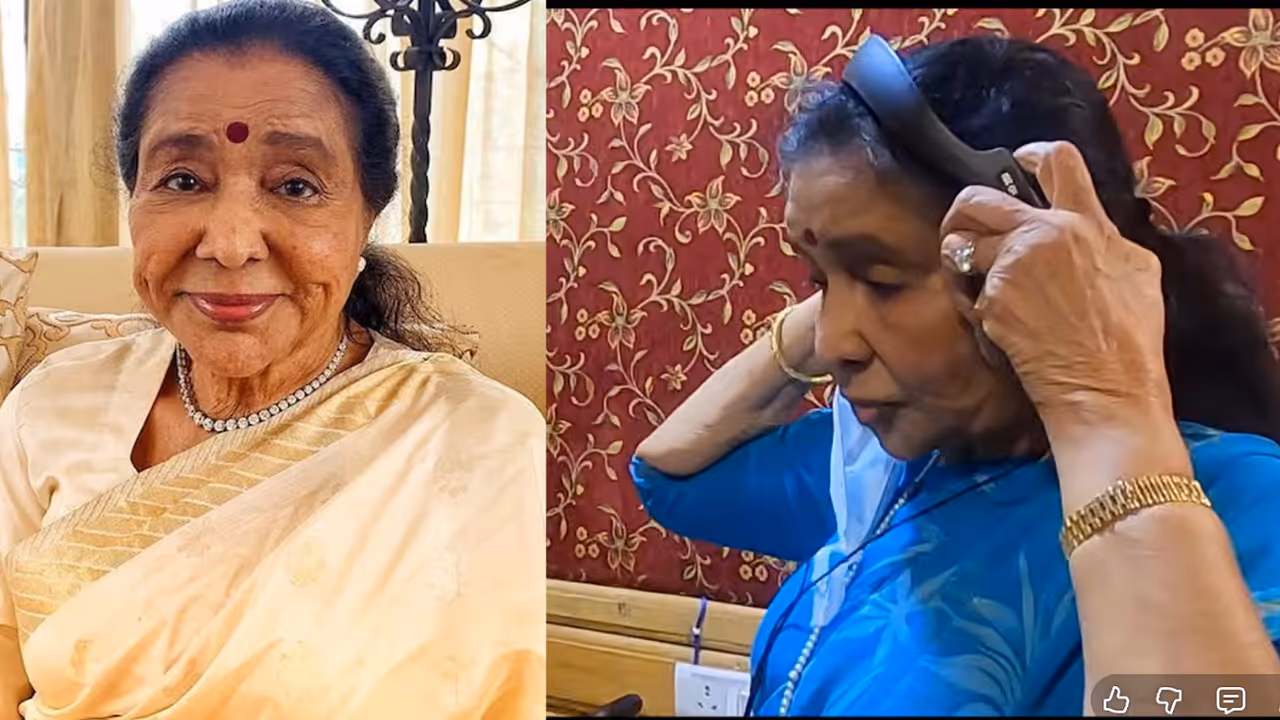 Asha Bhosle final song Asha Bhosle final song