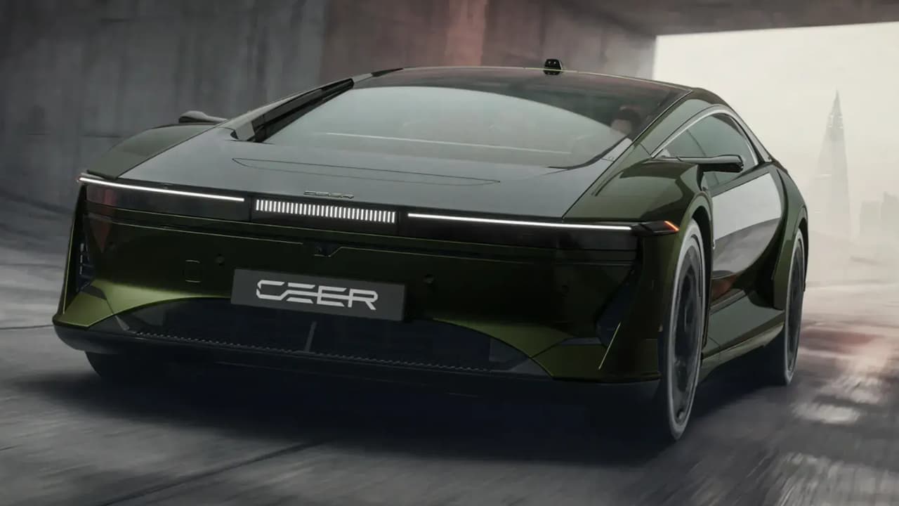 CEER Exobot ev car CEER Exobot ev car