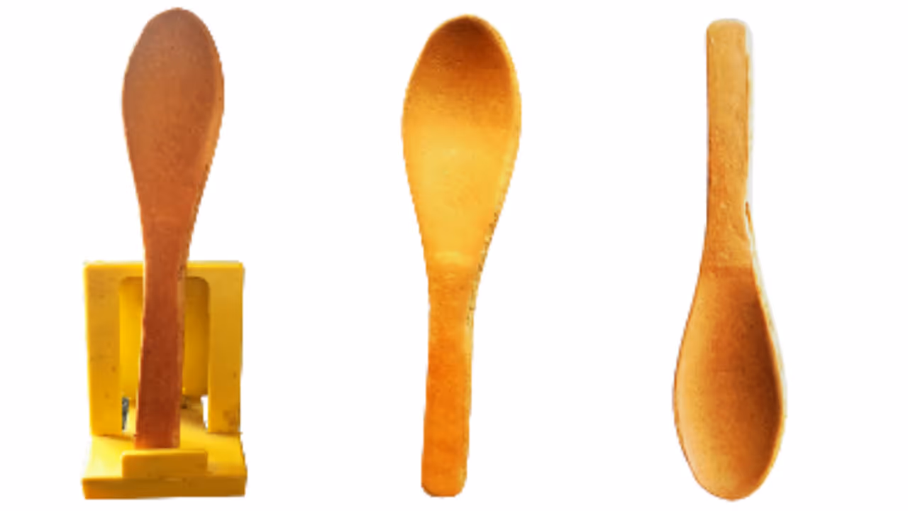 This Startup Makes Edible Cutlery After 88 Failed Attempts This Startup Makes Edible Cutlery After 88 Failed Attempts