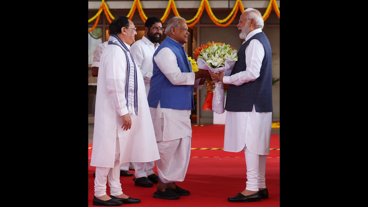 PM Narendra Modi in NDA Meeting PM Narendra Modi in NDA Meeting