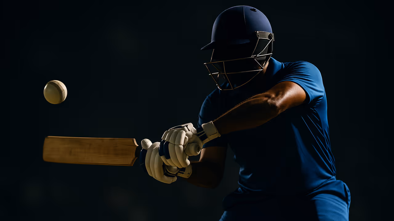 Batting Bat Ball Cricket Batting Bat Ball Cricket