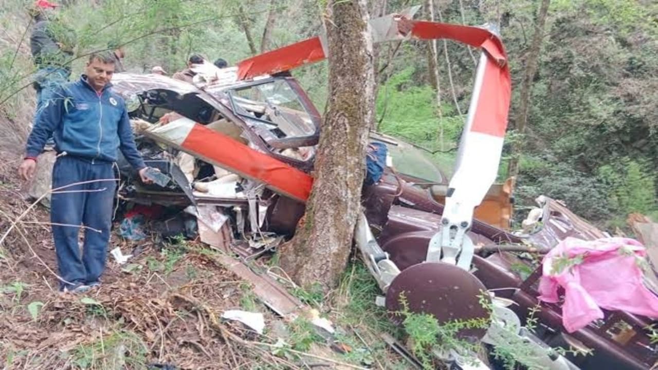 Kedarnath helicopter crash Kedarnath helicopter crash