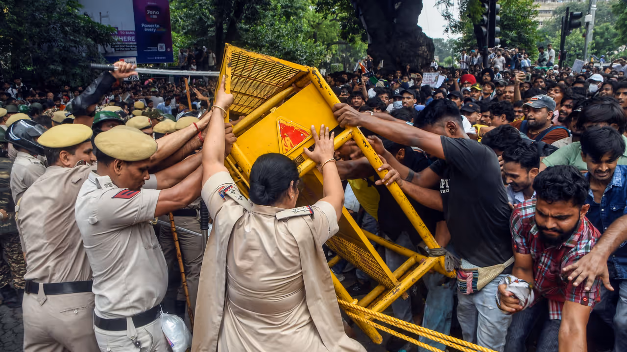 NEET UG 2026 protest CJP Delhi NEET UG 2026 protest CJP Delhi