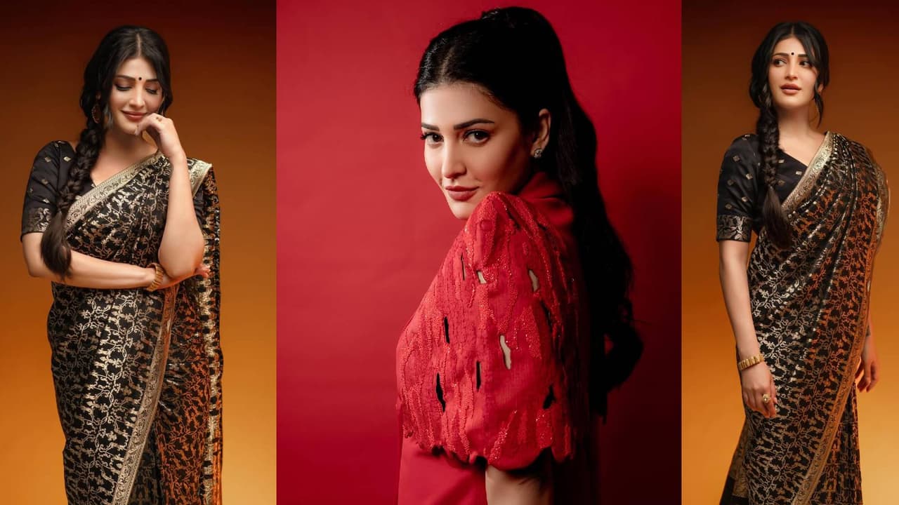 Shruti Haasan latest hairstyle look 