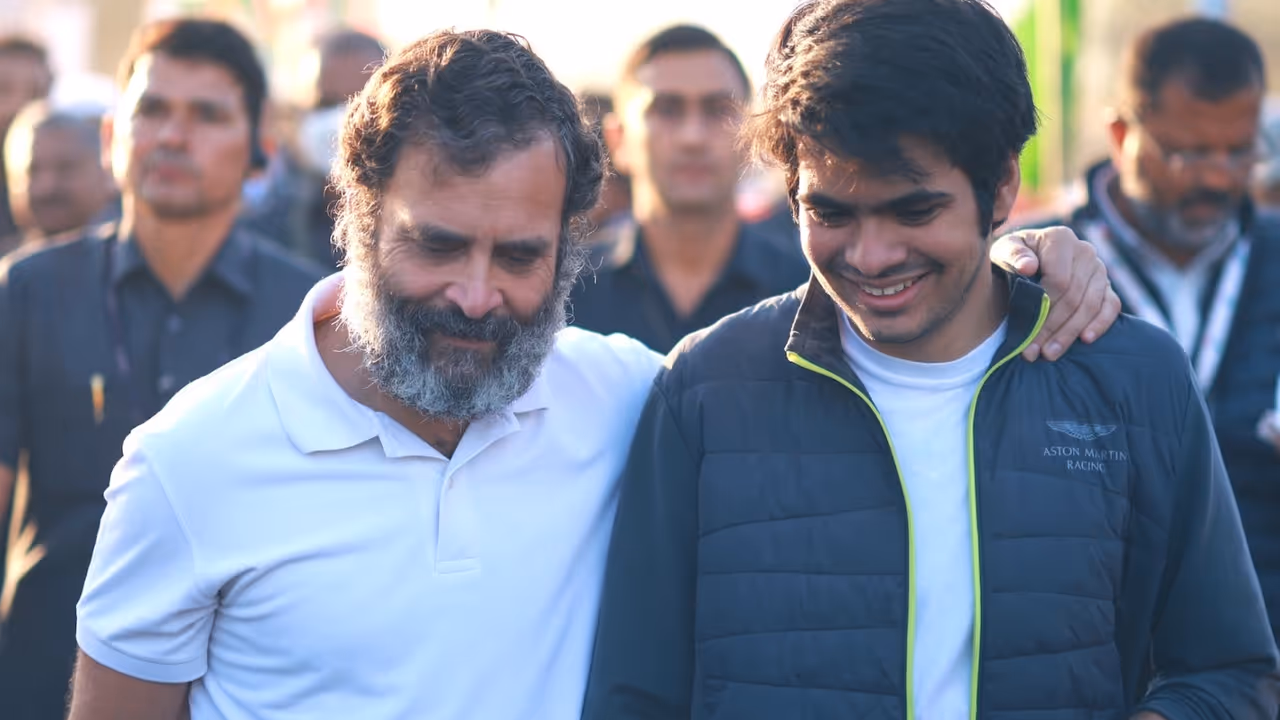 rahul gandhi nephew raihan vadra