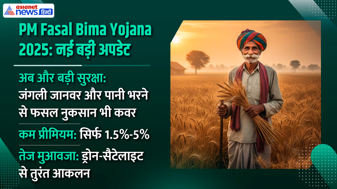 PM Fasal Bima Yojana 2025 update