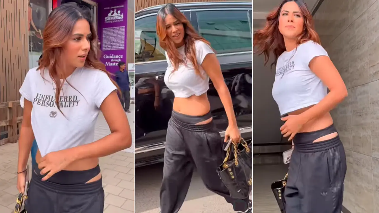 Nia Sharma lates bold fashion look Nia Sharma lates bold fashion look