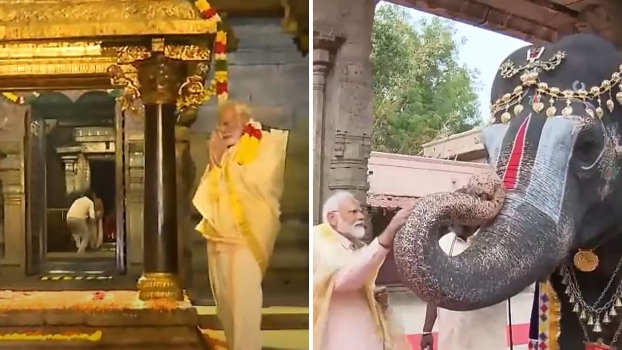 PM Modi Visit at Tamil Nadu 