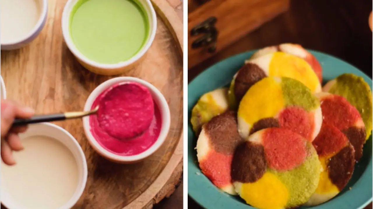 Ranga Panchami Special Idli Ranga Panchami Special Idli