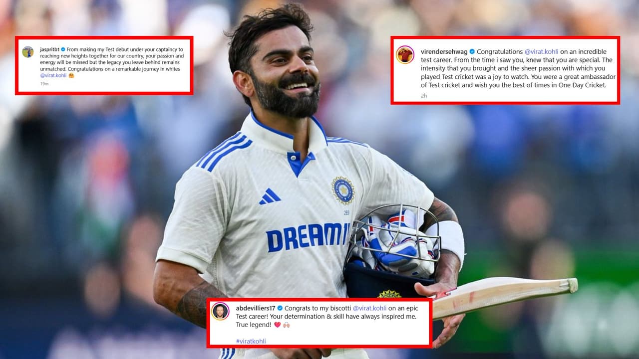 Virat Kohli retirement reactions by legends