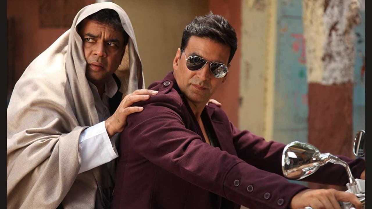 Paresh Rawal and Akshay Kumar