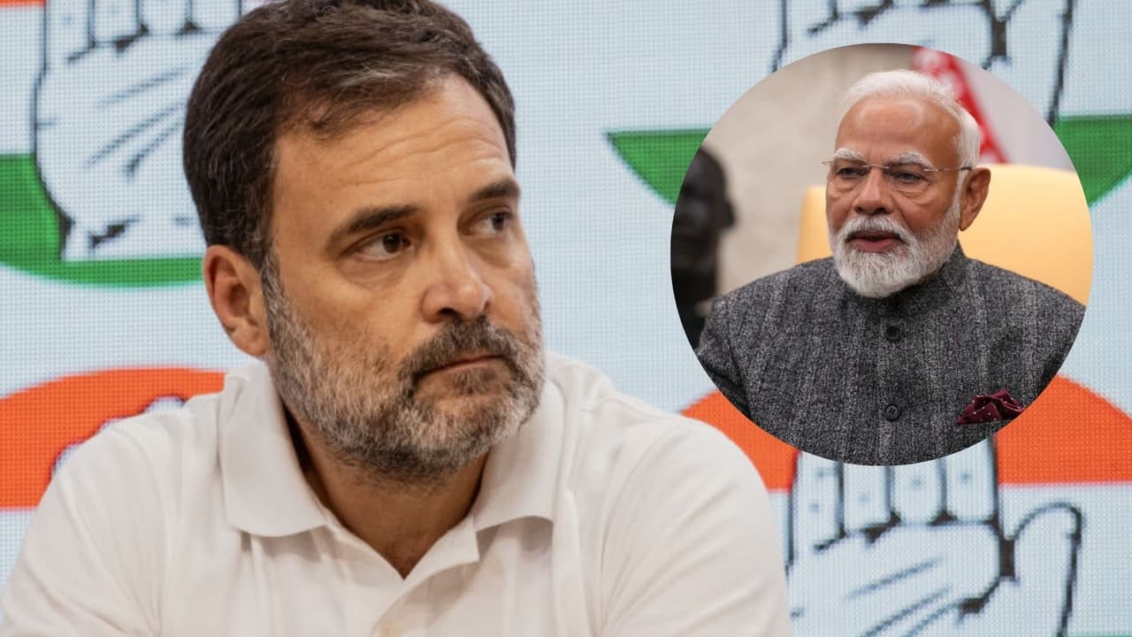 rahul gandhi and pm narendra modi