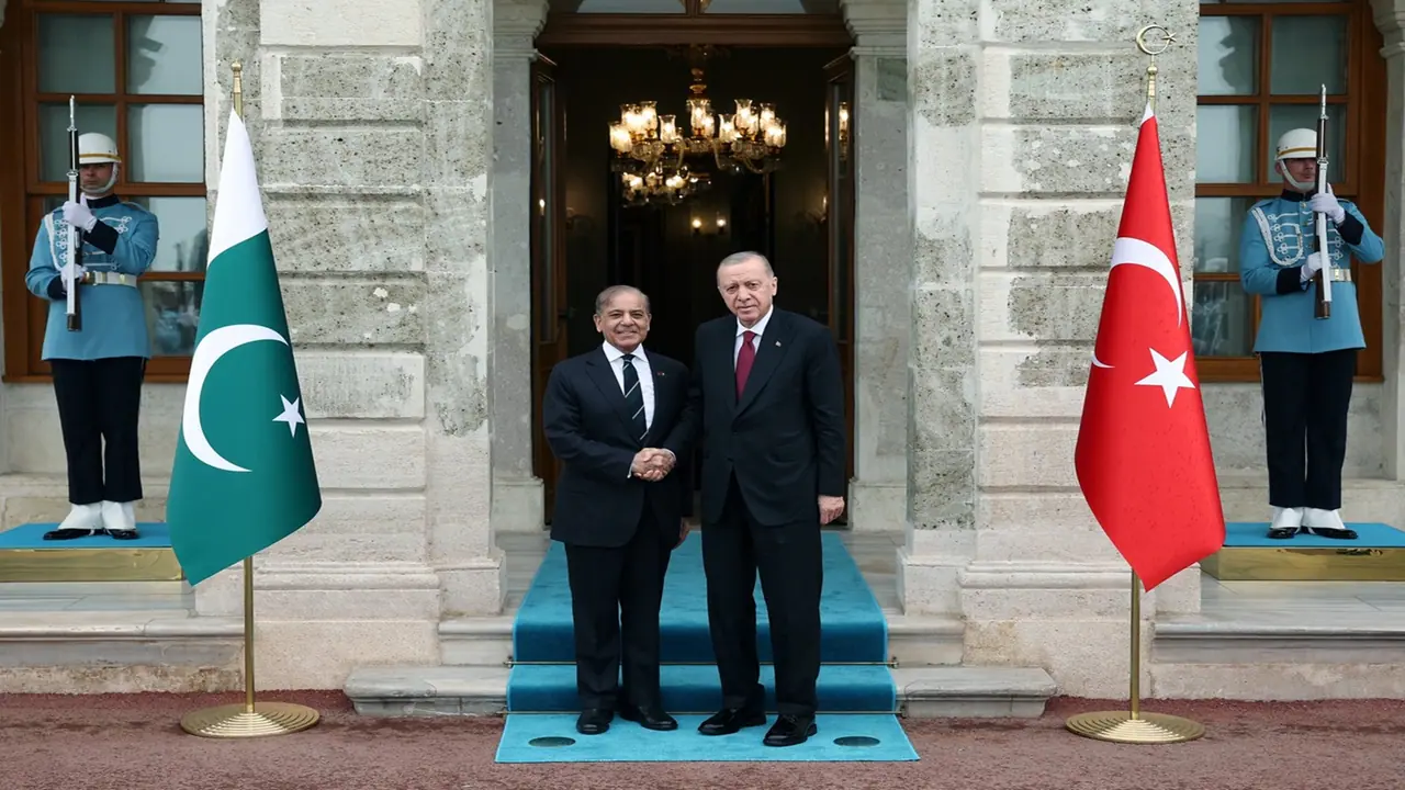 Shehbaz Sharif with Tayyip Erdogan