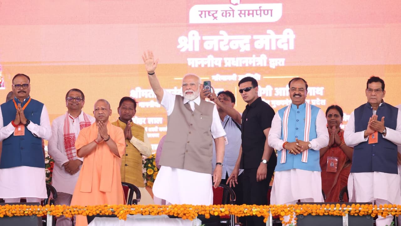 CM Yogi Adityanath and PM Narendra Modi CM Yogi Adityanath and PM Narendra Modi