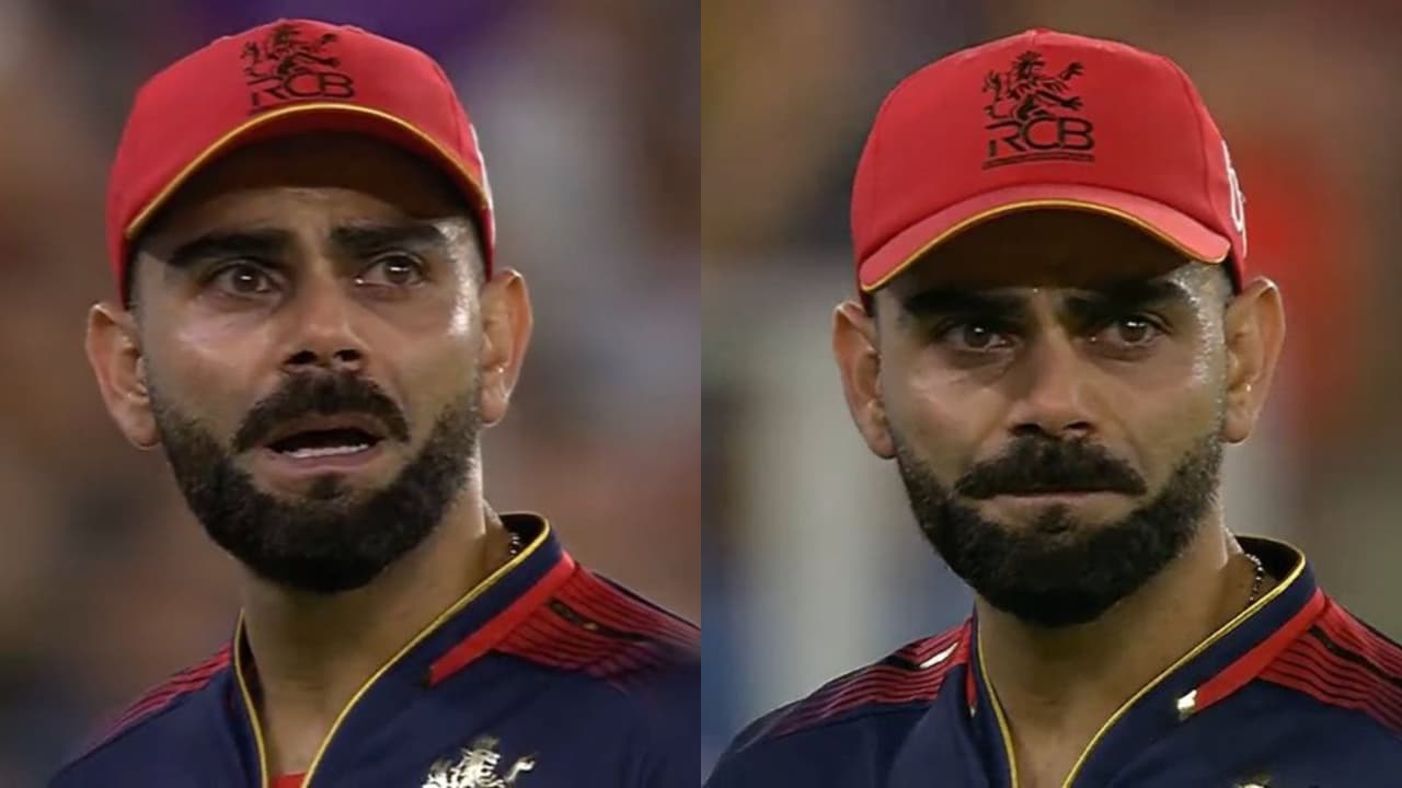virat kohli crying moment virat kohli crying moment