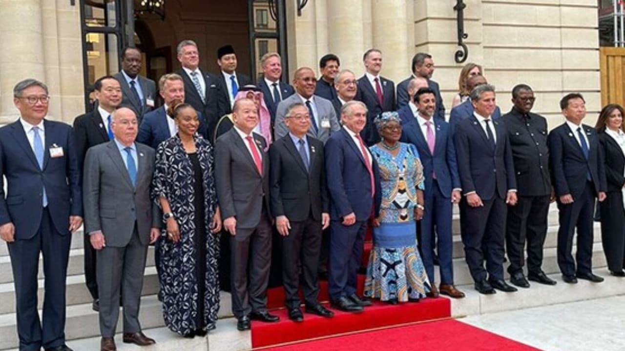 WTO Trade Ministers gathering on the margins of OECD Ministerial Council Meeting in Paris WTO Trade Ministers gathering on the margins of OECD Ministerial Council Meeting in Paris