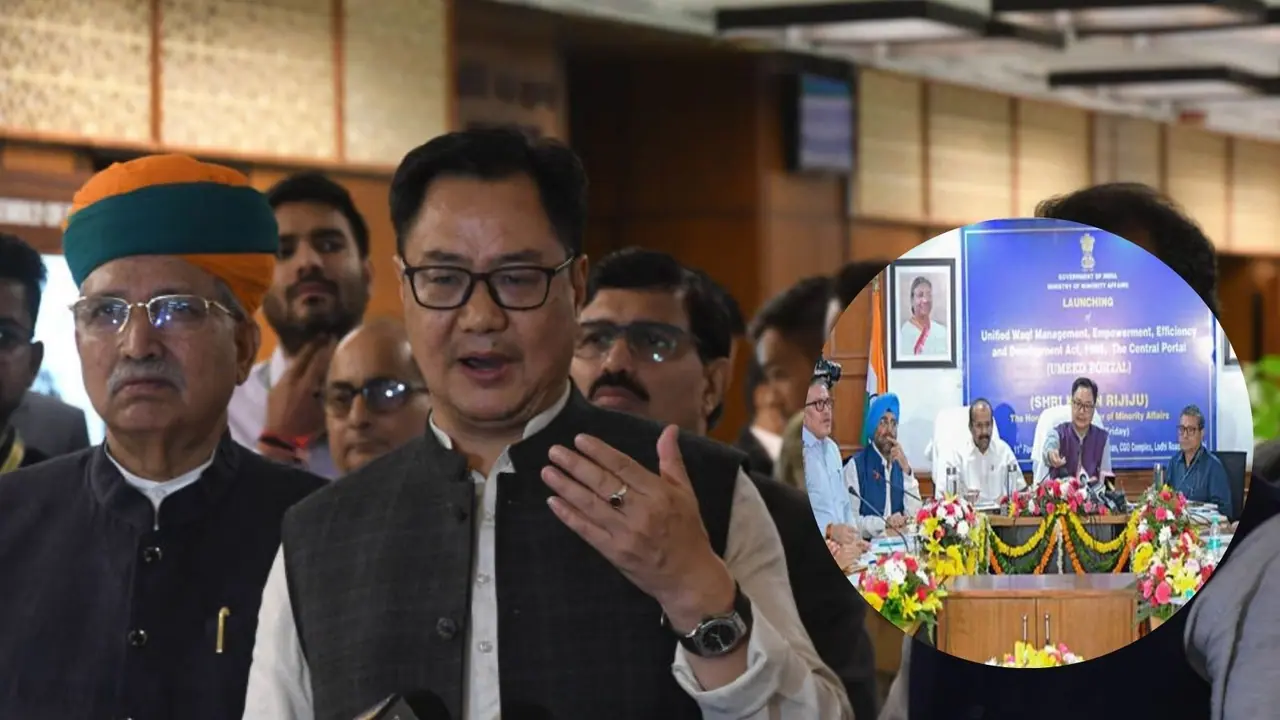 Union Minister Kiren Rijiju launches UMEED Portal Union Minister Kiren Rijiju launches UMEED Portal