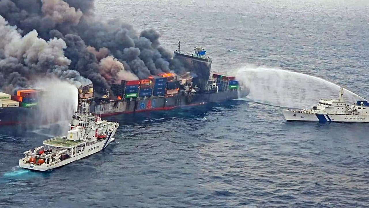 Wan Hai 503 Fire Wan Hai 503 Fire