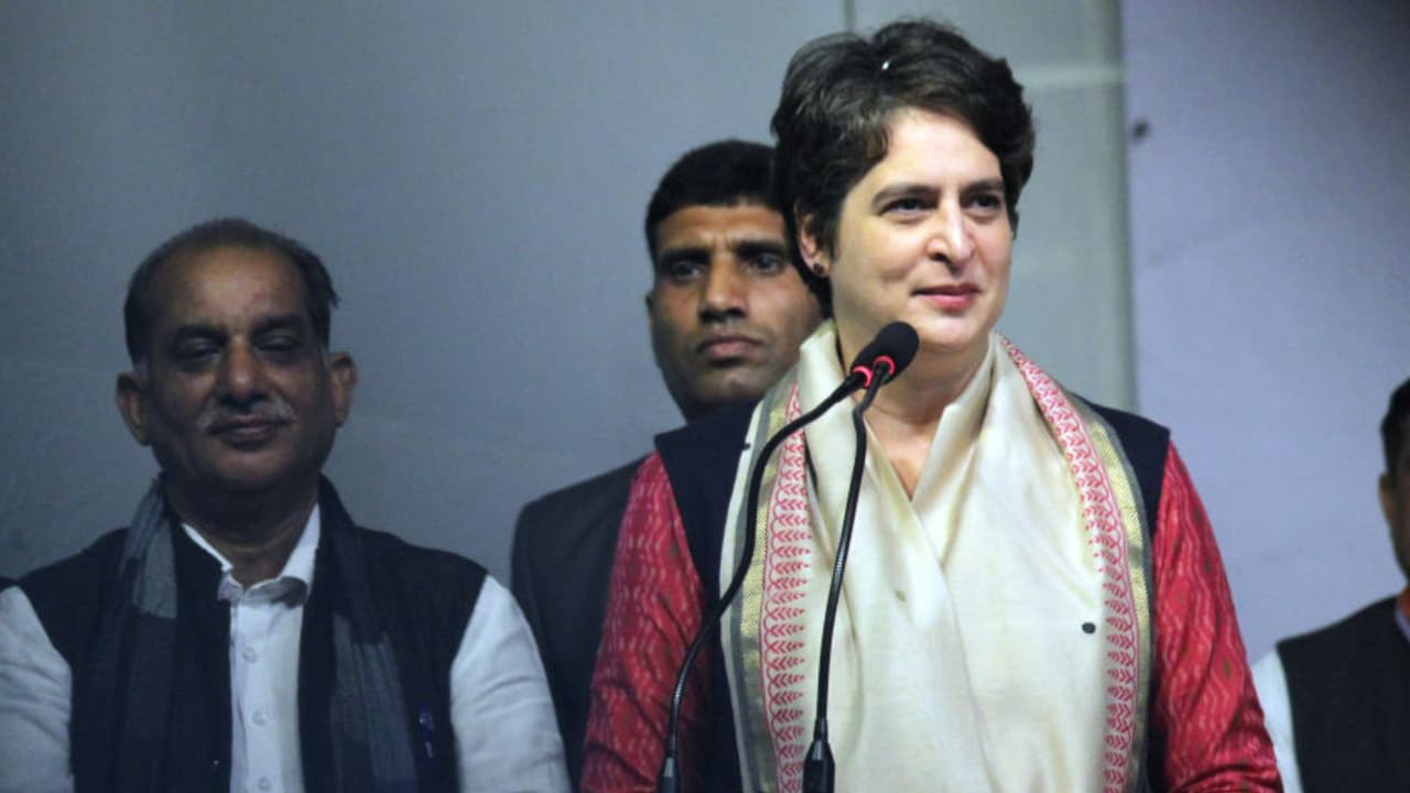 Congress MP Priyanka Gandhi Congress MP Priyanka Gandhi