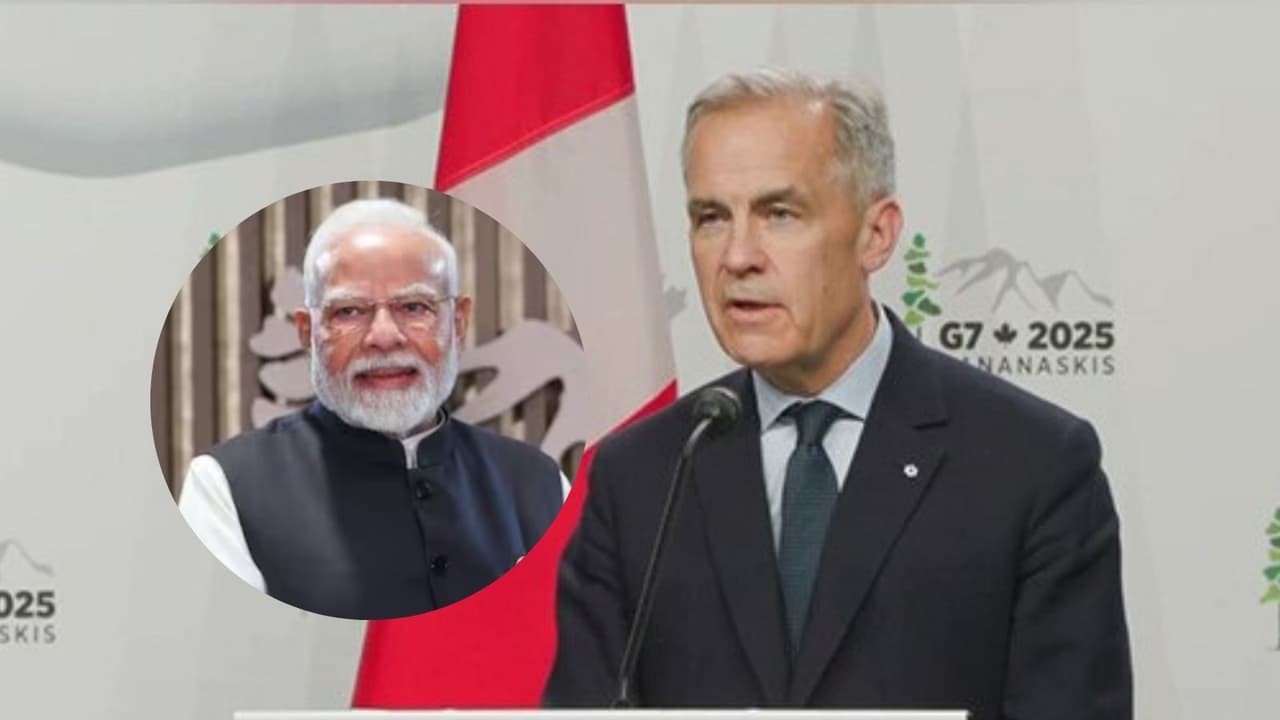 Prime Minister Mark Carney after meeting with PM Narendra Modi Prime Minister Mark Carney after meeting with PM Narendra Modi
