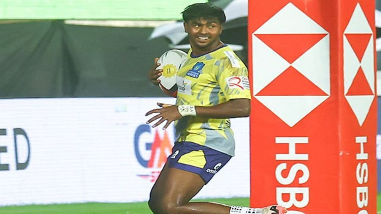 Javed Hussain of Hyderabad Heroes in Rugby Premier League (Photo: RPL)