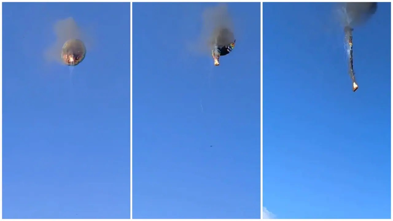 Tragedy strikes during balloon ride in Brazil