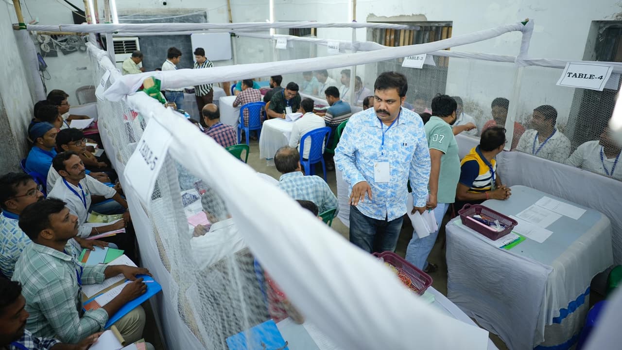 Counting in West Bengal Counting in West Bengal