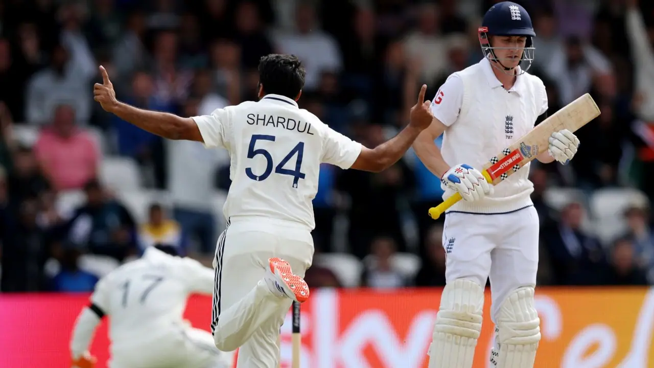India vs England 1st Test Headingley Day 5