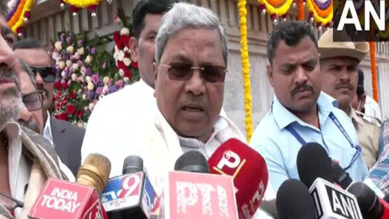 Karnataka Chief Minister Siddaramaiah 