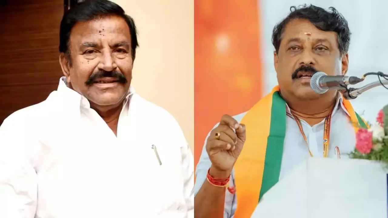 K.N. Nehru Takes Aim at Nainar Nagendran K.N. Nehru Takes Aim at Nainar Nagendran