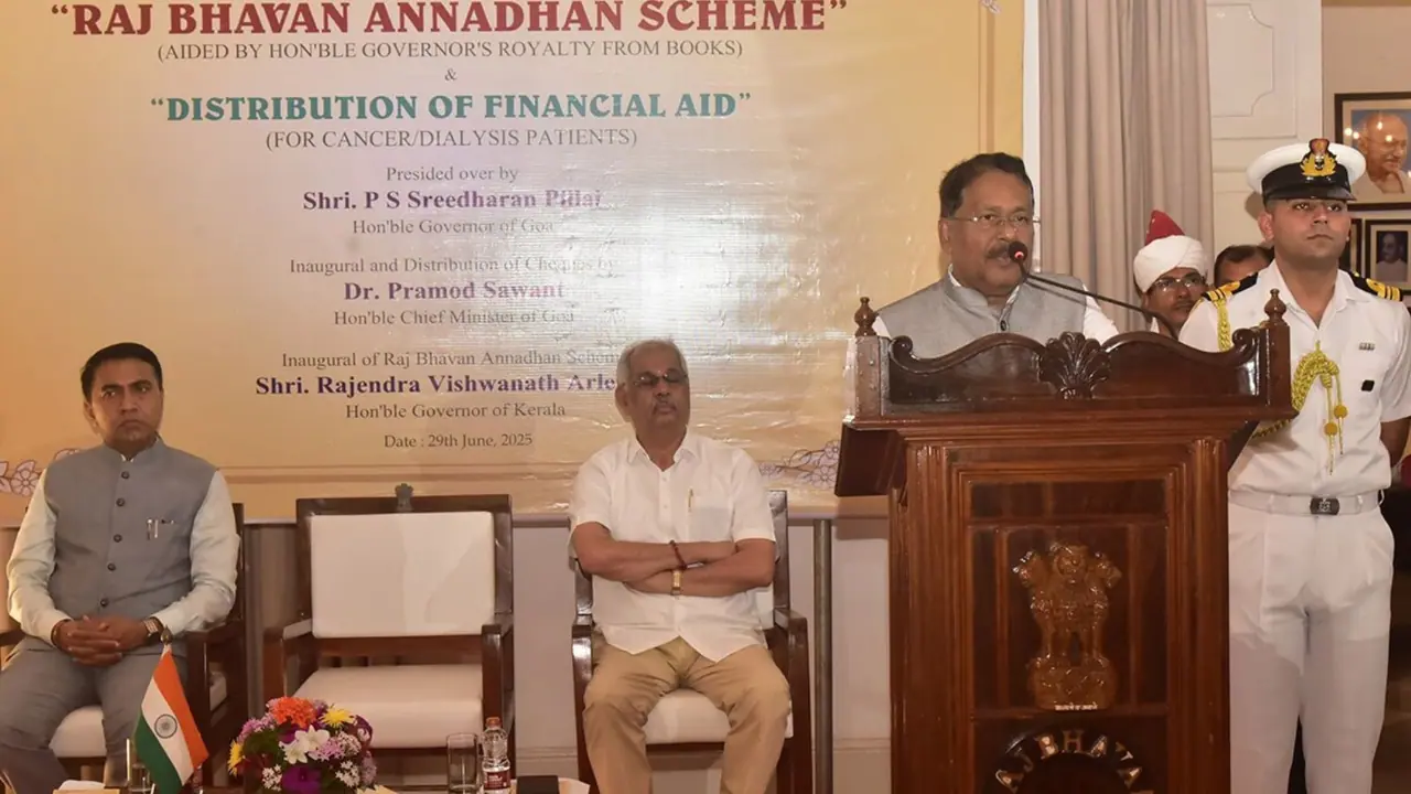 Raj Bhavan Annadhan Scheme Launched in Goa Raj Bhavan Annadhan Scheme Launched in Goa