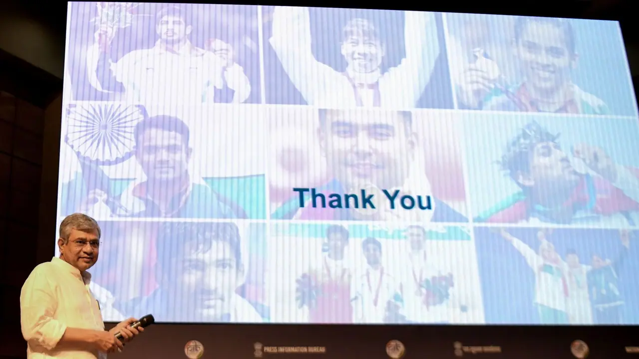 Ashwani Vaishnav on National Sports Policy