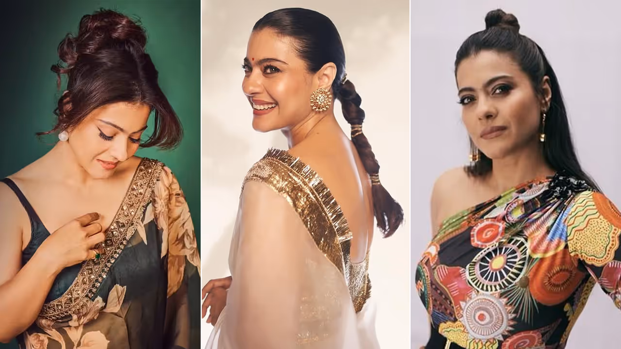Kajol 6 quick hairstyles for working moms Kajol 6 quick hairstyles for working moms