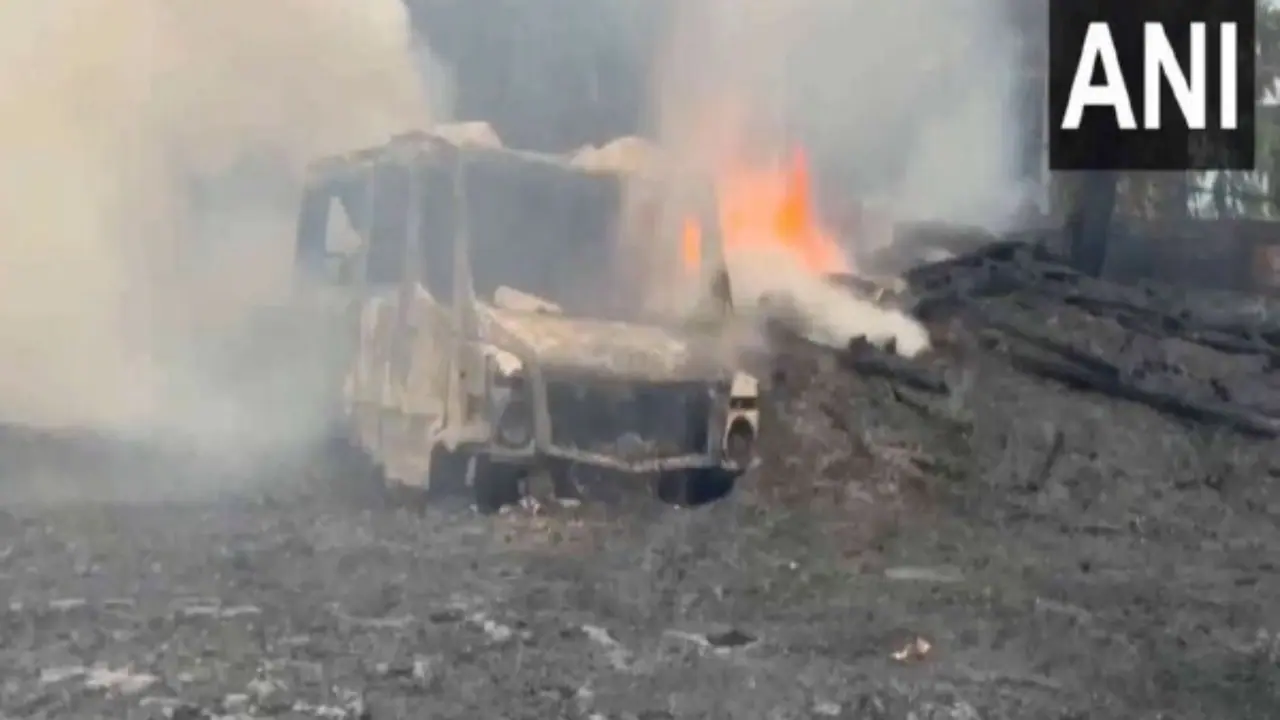 Visual from the spot (Photo/ANI)