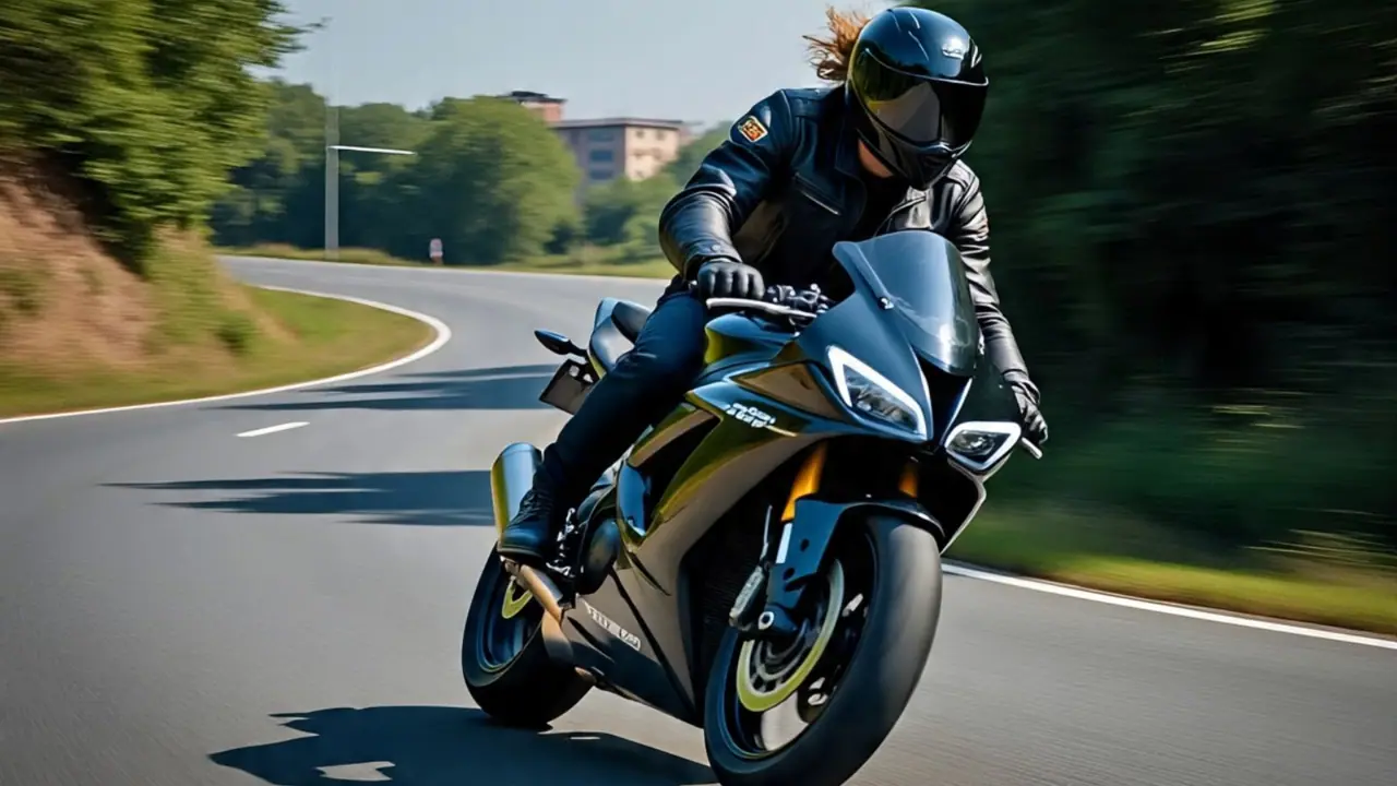 ai generated bike riding 