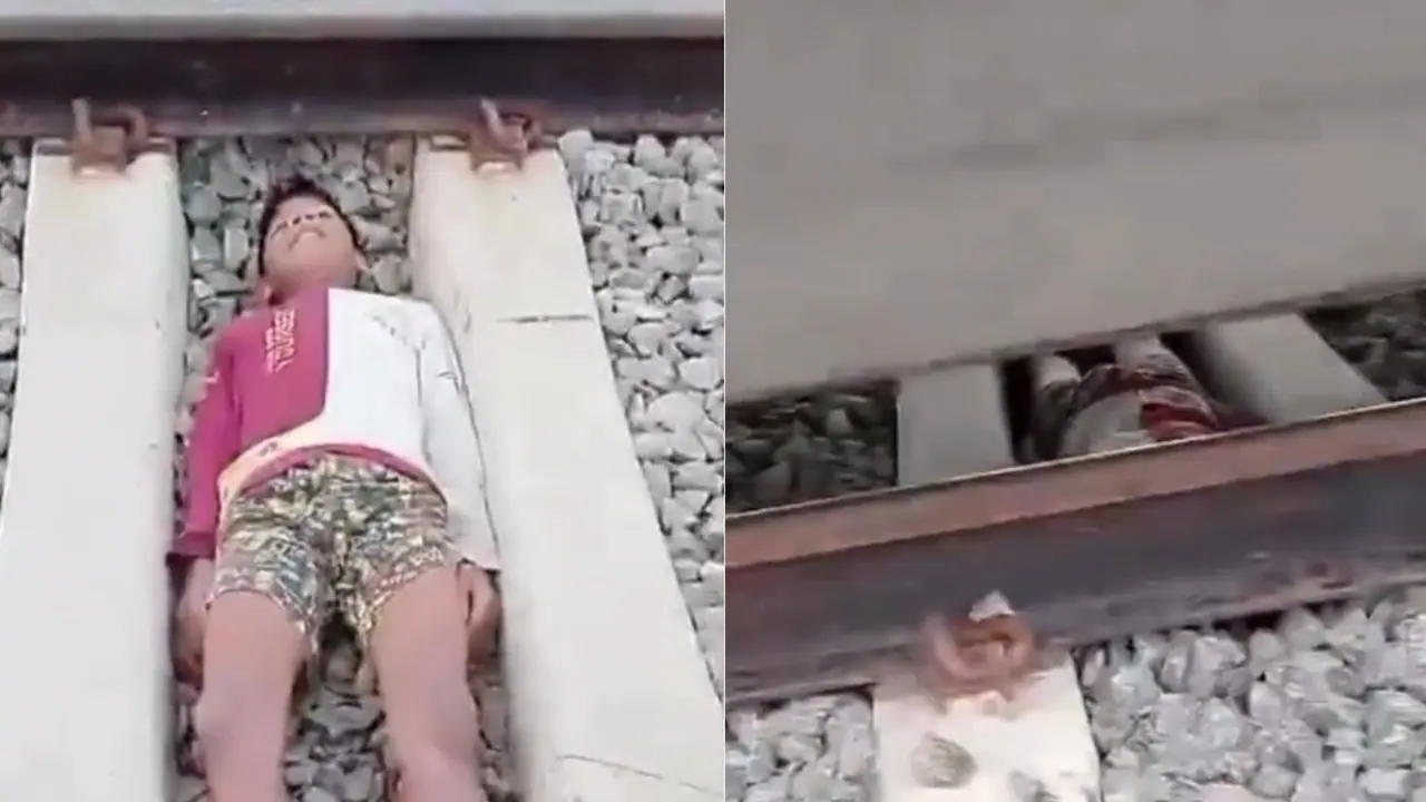 Odisha teen lies on railway tracks Odisha teen lies on railway tracks