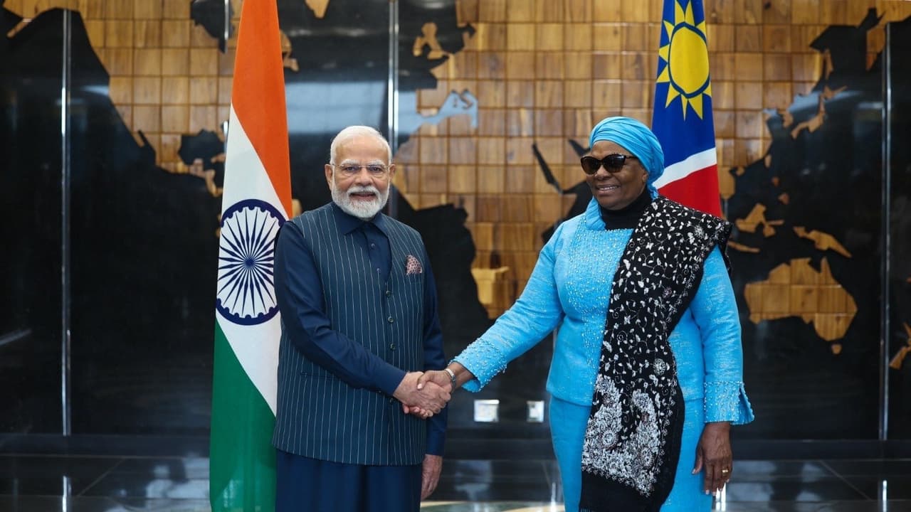 PM Modi Namibia PM Modi Namibia
