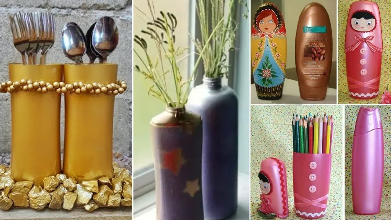 Reuse Shampoo Bottles Best Waste DIY Ideas