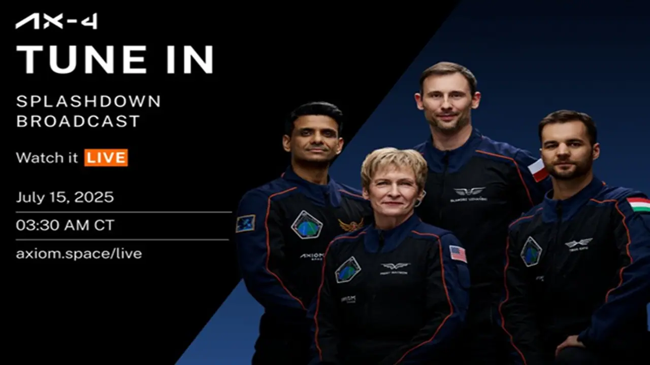 Shubhanshu Shukla returns 