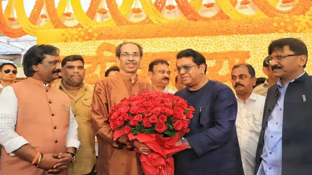 Raj Thackeray and Uddhav Thackeray