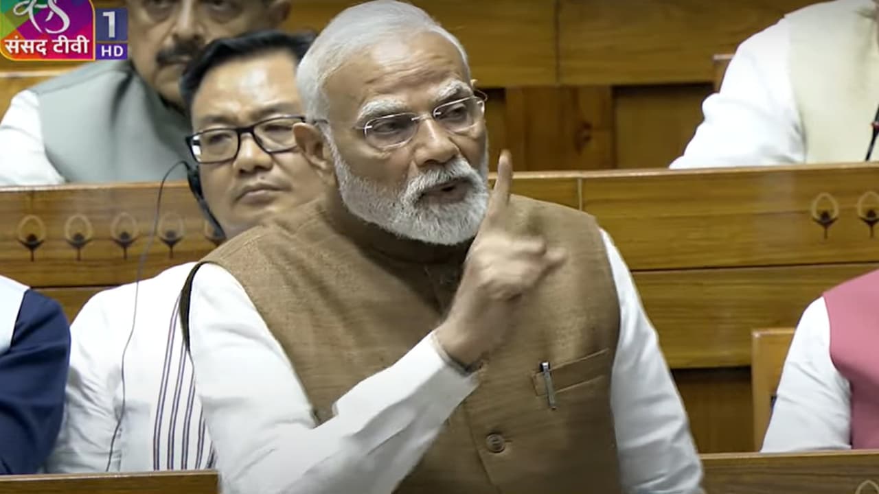 Narendra Modi Speech in Lok Sabha
