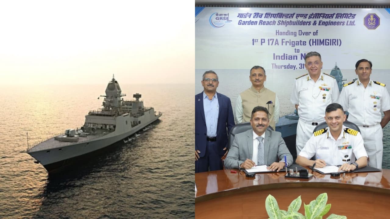 Navy gets Himgiri, India's most advanced Project 17A frigate