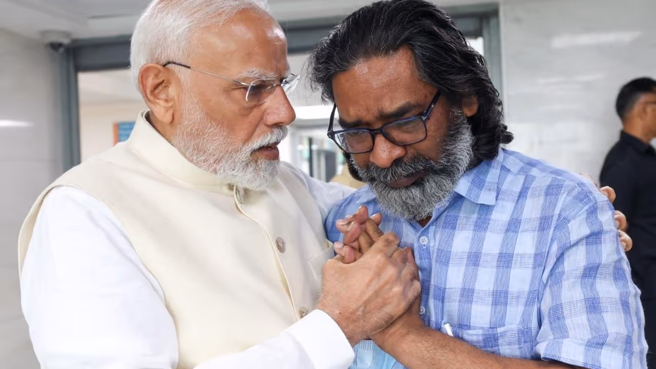 PM Modi Shibu Soren Last Visit PM Modi Shibu Soren Last Visit