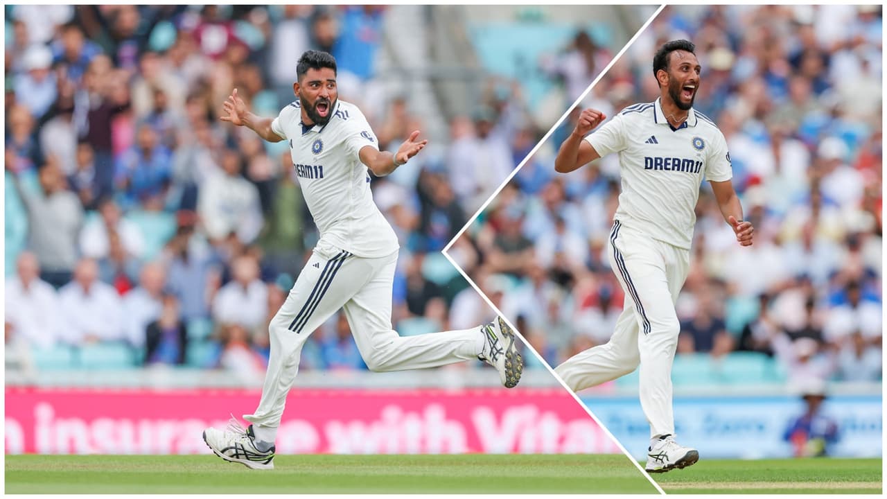 Mohammed Siraj and Prasidh Krishna