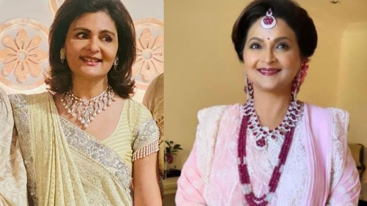 Mukesh Ambani Sisters Nina Kothari and Deepti Salgaocar