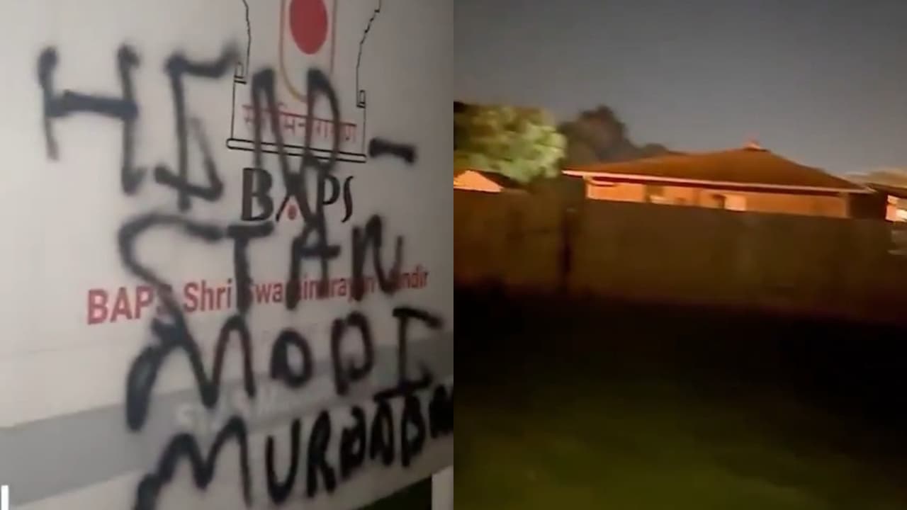 Hindu Temple (BAPS Mandir) desecrated in Greenwood, Indiana, US