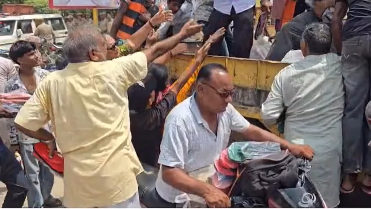 rajasthan hanumangarh chappal rally rajasthan hanumangarh chappal rally