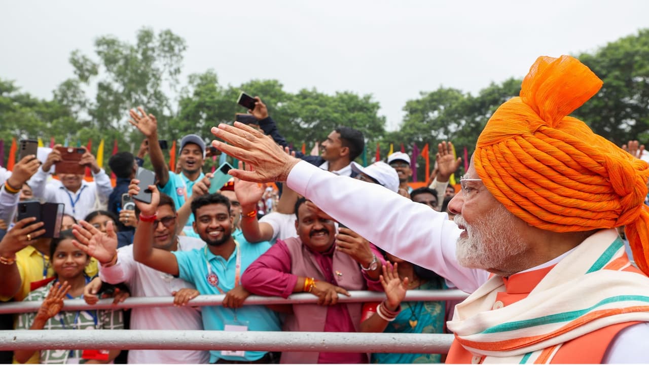 PM Narendra Modi Red Fort
