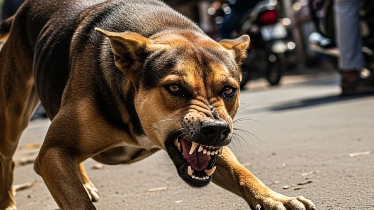 Dog Carries Infant Remains 